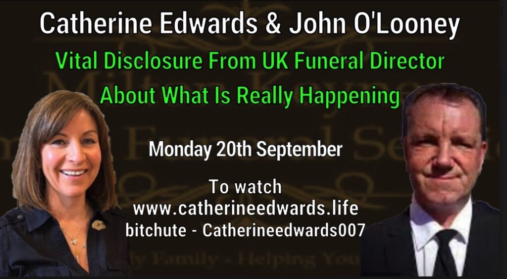 MUST WATCH: UK FUNERAL DIRECTOR EXPOSES WHAT IS REALLY KILLING PEOPLE & VACCINE DEATHS