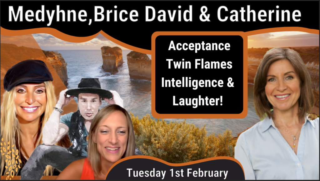 Brice, Medyhne, David & Catherine: Acceptance, Twin Flames, Intelligence & Laughter