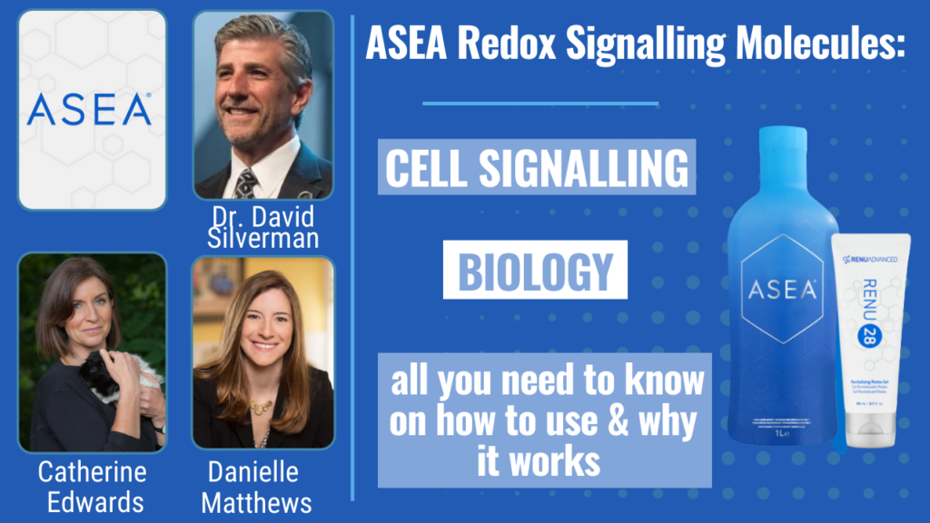 Asea Redox Signalling With Dr David Silverman & Danielle Matthews: How to Use & Why It Works!