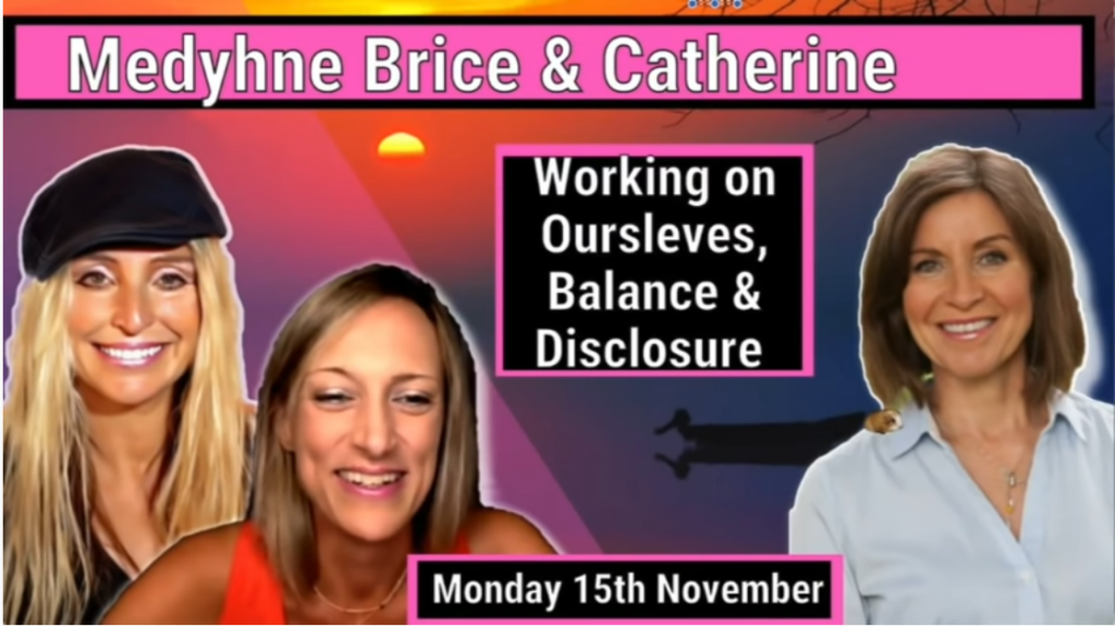 Brice, Medyhne & Catherine: 15th Nov Working On Ourselves