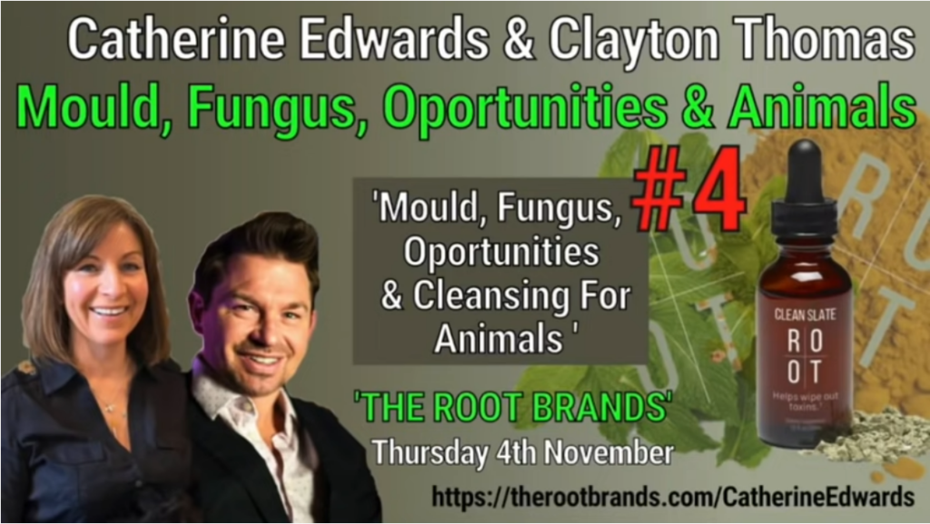 Clayton Thomas & Catherine: Mould, Fungus, Opportunities & Cleansing for Animals