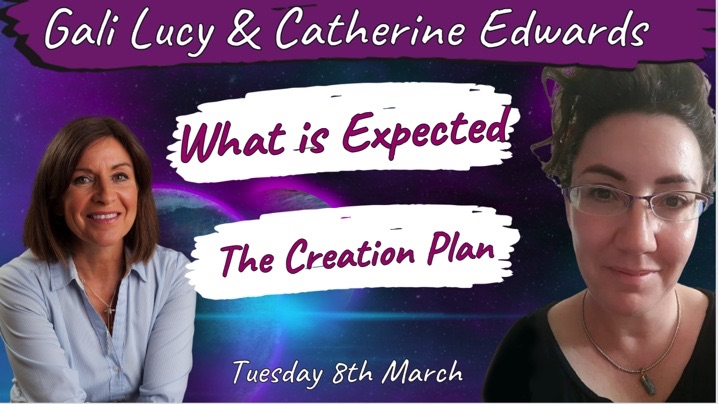 Gali Lucy Predictions with Catherine Edwards: 8th March 22: The Creation Plan & What is Expected