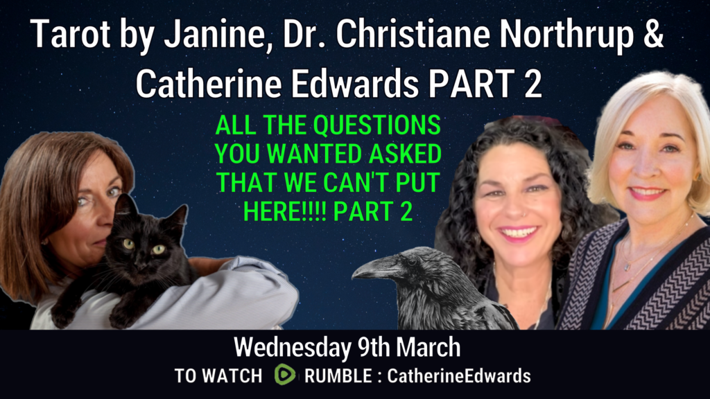 Dr Northrup Tarot by Janine & Catherine Edwards PART 2 All The Questions You Really Want To Ask!