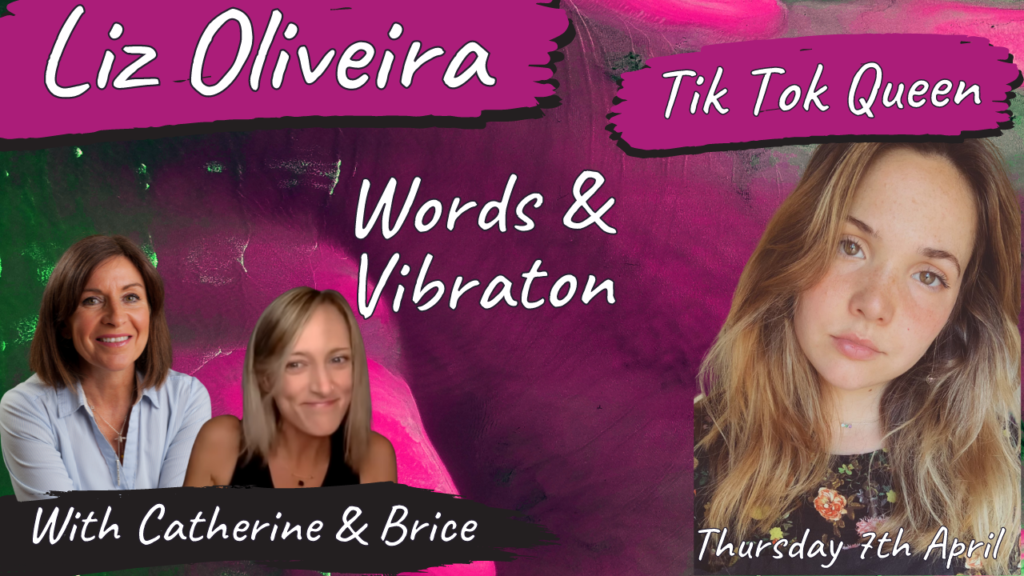 Words & Vibration with Liz & Brice   Check Out Her Clothing!
