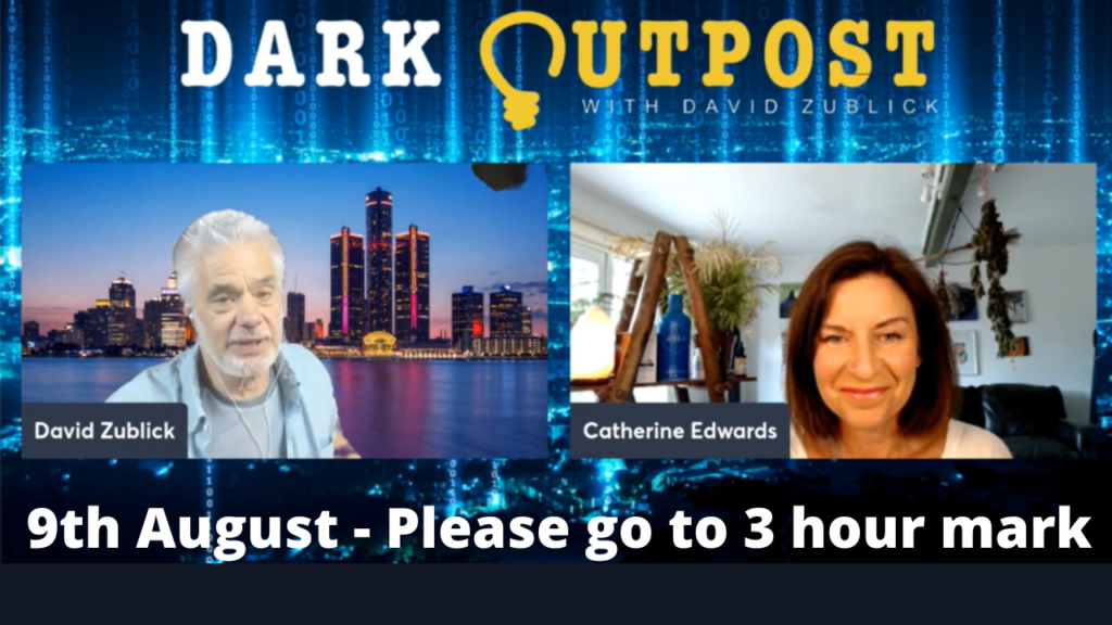 Dark Outpost 9th August 2022 – Catherine Joins David Zublick at the 3 hour Mark