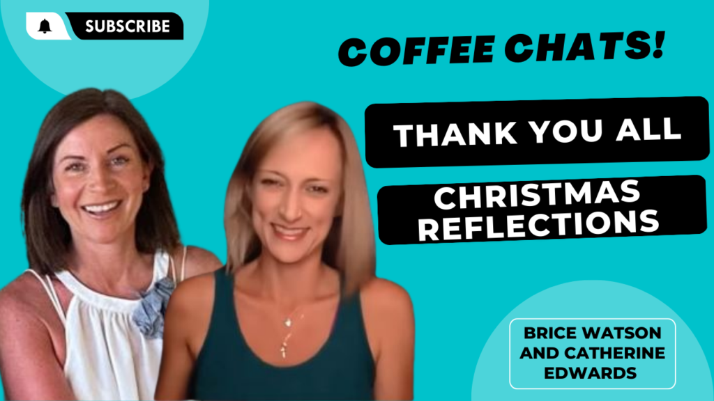 Brice & Catherine: Thank You All & Christmas Reflections